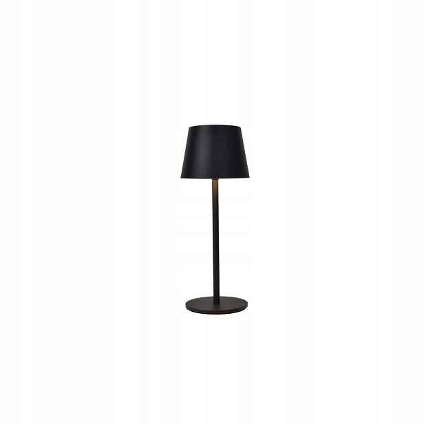 Venkovní stolní Led lampa Roble černá Lutec