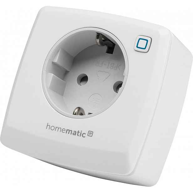Elektrická Zásuvka na dálkové ovládání Homematic, bílá