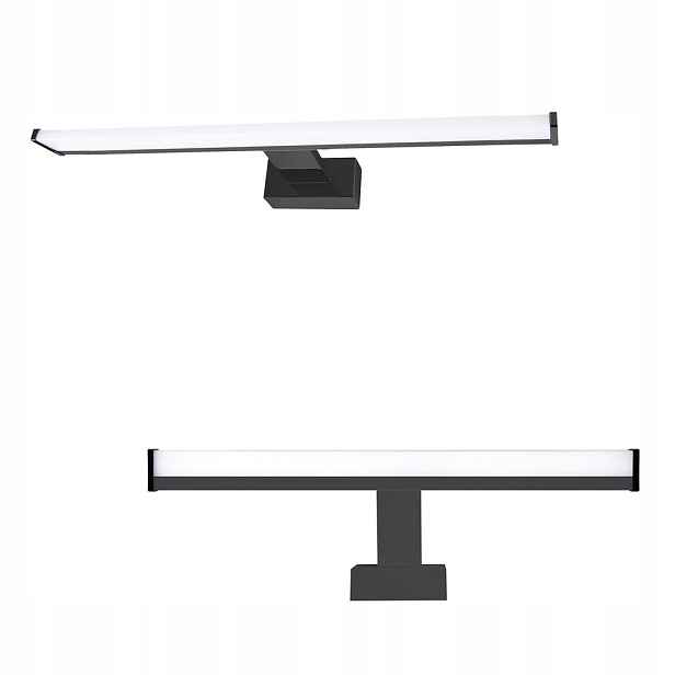 Nástěnné svítidlo do koupelny nad zrcadlo IP44 Led 10W 60 cm černé ML2026 Milagro