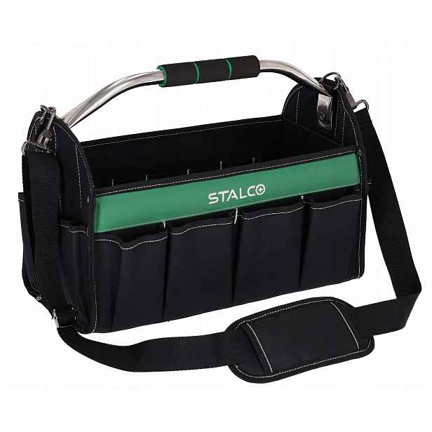 Taška na nářadí Stalco 40 cm x 20 cm vyztužená S-42207
