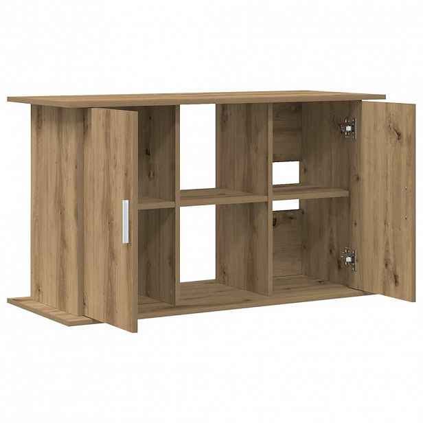 vidaXL Stojan na akvárium Artisan Dub 101 x 41 x 58 cm Konstrukce dřeva