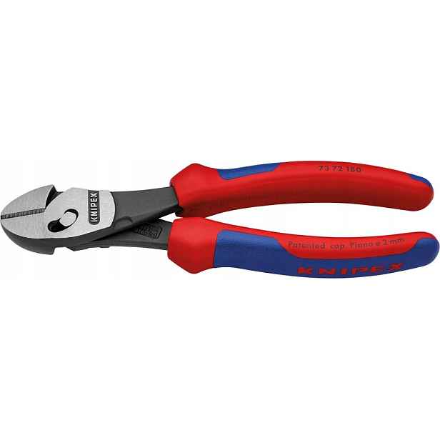 Boční štípací kleště se zvýšeným převodem 180 mm TwinForce Knipex