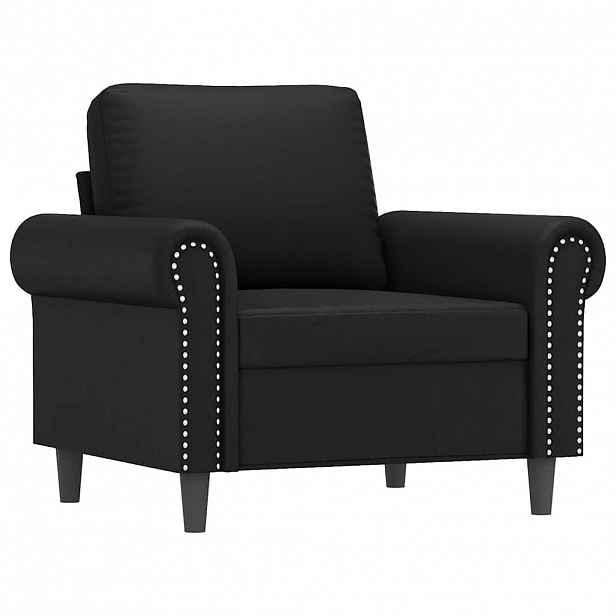 vidaXL Křeslo černé 60 cm umělá kůže