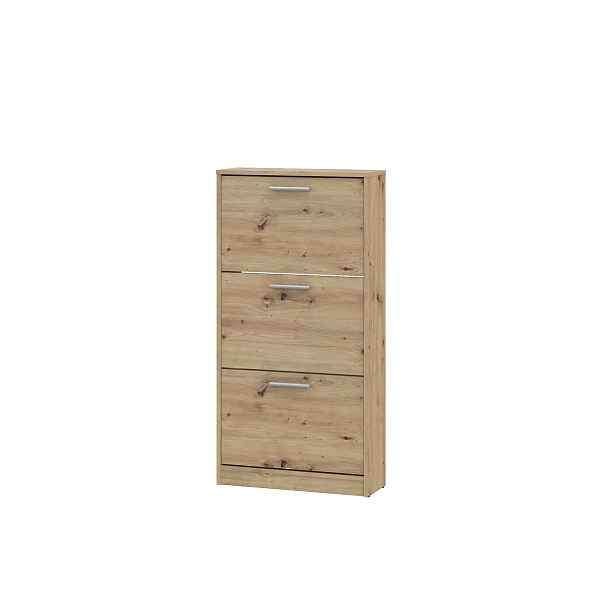 Botník SAREL se 3 výklopy, dub artisan