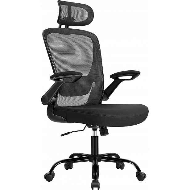 Kancelářská ergonomická židle Songmics Bederní síť