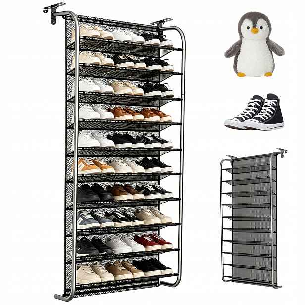 Regál, Skříňka, Organizér Na Boty, Závěsné Dveře, Žebřík, 30 Párů