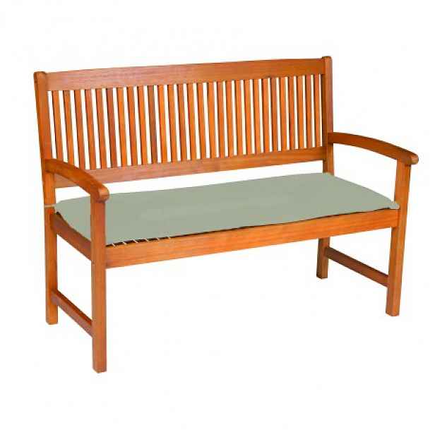 Doppler Sedák LIFE na 3-místnou lavici 150 x 45 x 4 cm, světle zelená