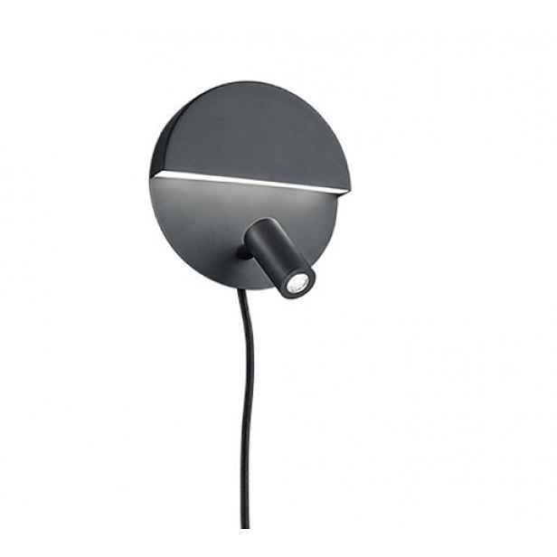 LED Nástěnná lampa Trio Mario černá 222370232