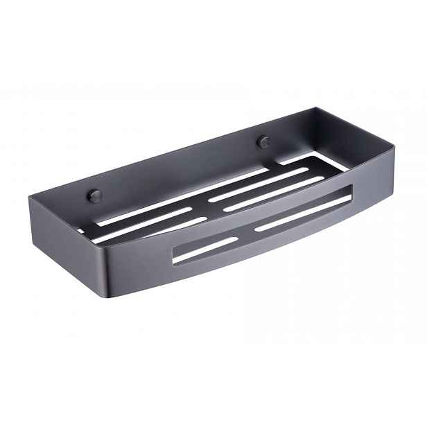 OMNIRES Uni - Polička, délka 30 cm, kartáčovaný grafit UN10331GR
