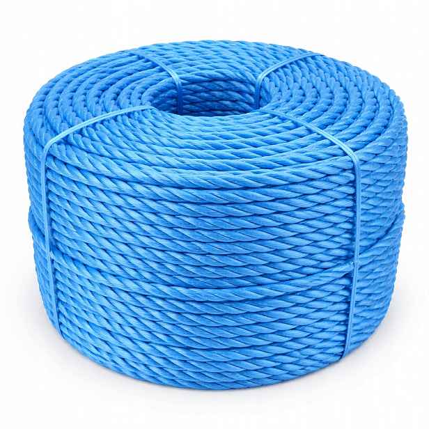 Polypropylenové lano 20 mm x 25 m – doprava, zahrada, kutilství