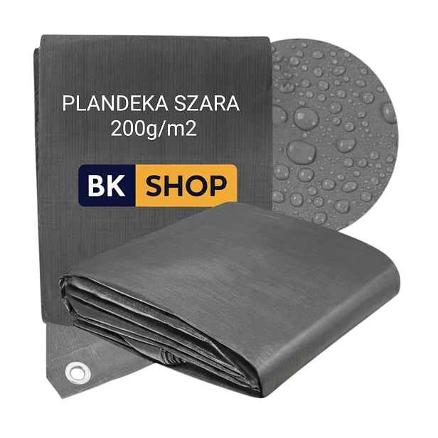 Hrubá Plachta 10x15 m 200 g/m2 Plachta Mrazuvzdorná, Voděodolná, Vyztužená