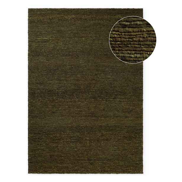Tmavě zelený ručně tkaný vlněný koberec 200x290 cm Bexley Woolwich – Ted Baker
