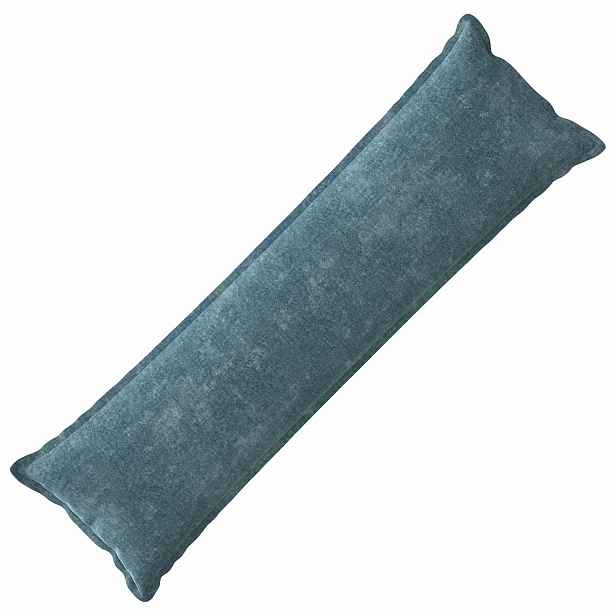vidaXL Povlak na polštář HOUTEN Modrá 40 x 145 cm Čenilková tkanina
