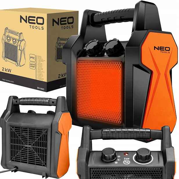 Elektrický Ohřívač Keramický Farelka 2kW Neo