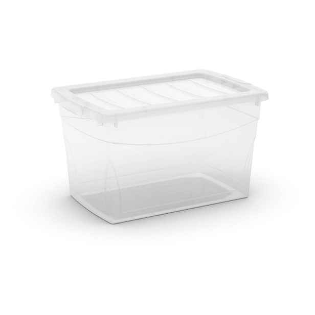 Plastový úložný box s víkem 47x30x27,5 cm Omnibox M – KIS
