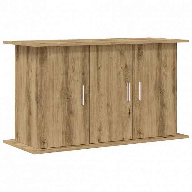vidaXL Stojan na akvárium Artisan Dub 101 x 41 x 58 cm Konstrukce dřeva