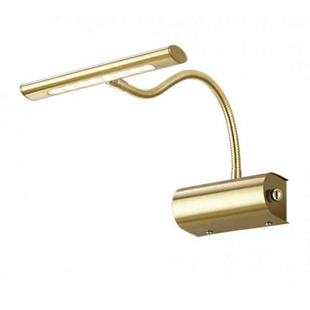 LED Nástěnná lampa Trio Curtis mosaz 279770108