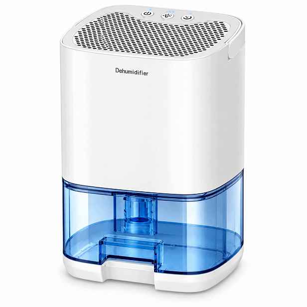 Odvlhčovač Vzduchu Pohlcovač Vlhkosti Tichý, Výkonný, Energeticky Úsporný, 1 L Rgb