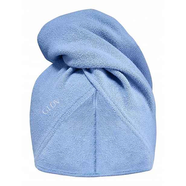 Glov Ultraabsorpční pečující turban na vlasy, modrý