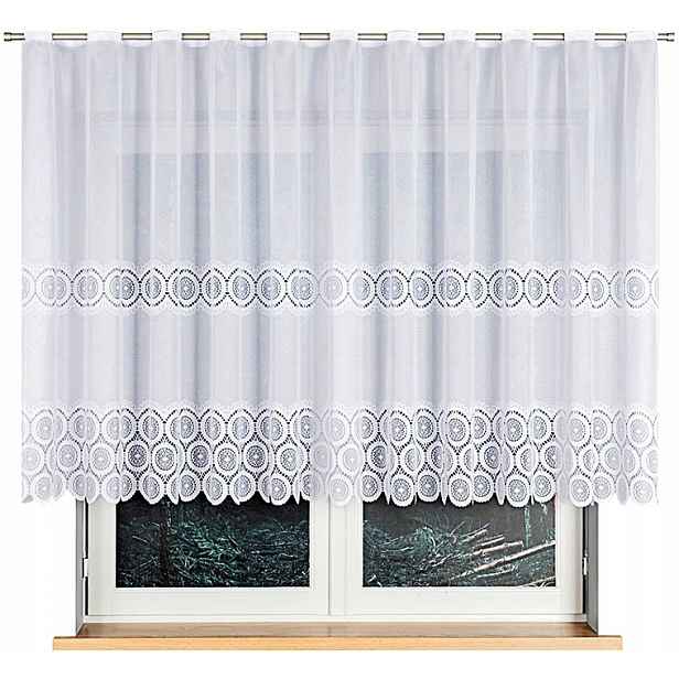 Malvína záclona vzor 18535, 400 x 130 cm (s lemováním)