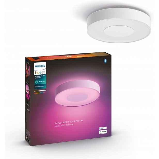 Philips Hue Xamento M 33,5W IP44 Rgb Led Stropní Svítidlo Stropní Svítidlo Tw Smart