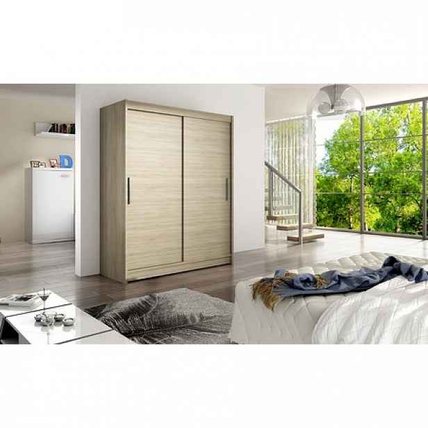 šatní skříň WESTA I sonoma šířka 150 cm