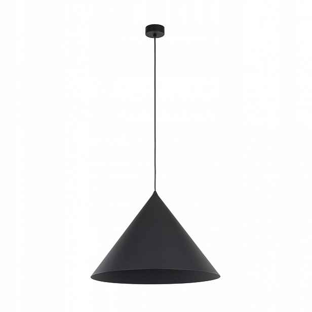 Závěsná lampa Cono XL černá 1xE27 Velké Osvětlení Do Obývacího Pokoje IP20