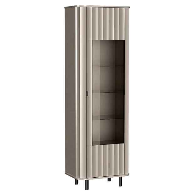 Casarredo Vitrína 1D JOLY - clay gray
