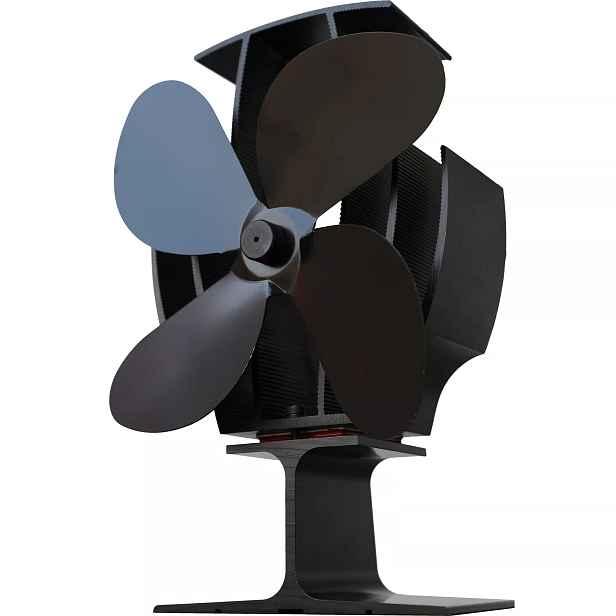 Ventilátor na krby a kamna Ekovent 60-300 °C Heat 4 výkonný
