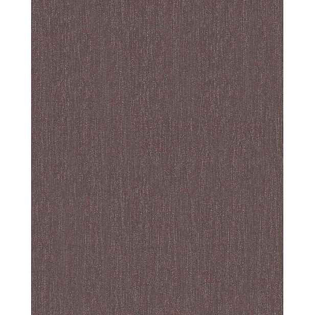Bordó vinylová tapeta na flizelině s látkovým efektem