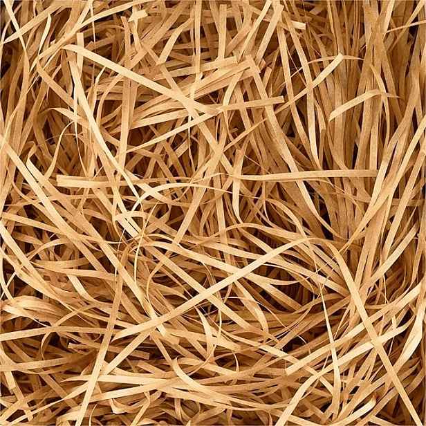 Hnědý Drcený Papír Do Dárkových Krabiček 500 G, Bezprašný