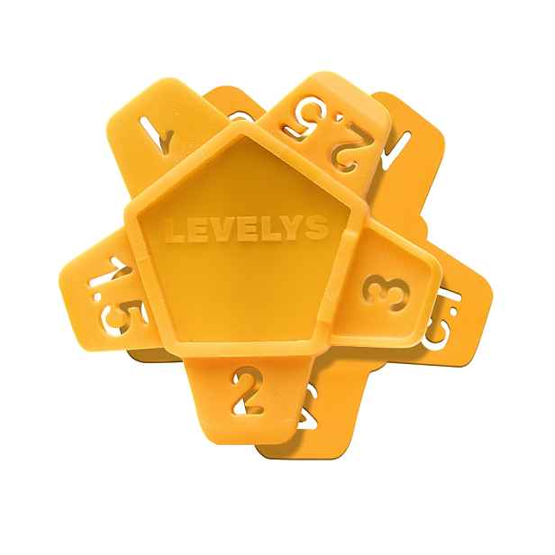 Křížky distanční Levelys 1–6 mm 100 ks