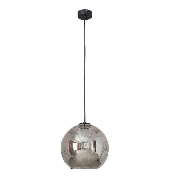 Šedá závěsná lampa Polaris moderní nad jídelní stůl Nowodvorski