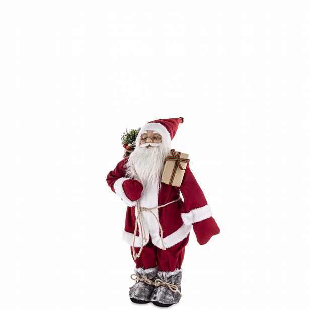 Vánoční figurka Mikuláš Claus 64x38x38 cm 162543 Art-pol
