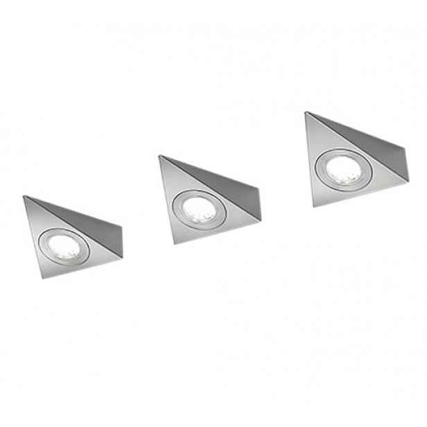 LED Nástěnná lampa Trio Ecco nikl 273370307