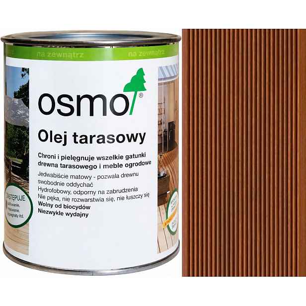 Osmo 016 Bangkirai tmavý terasový olej na dřevo 0,75 l