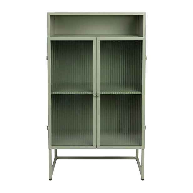Zelená vitrína 60x105 cm Herbe – White Label