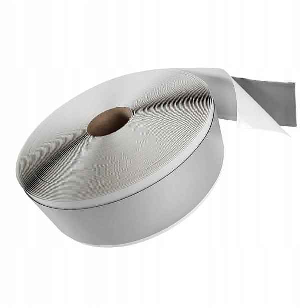 Alubutyl 0344 1,2 mm/50 mm/25 m šedý, butylová páska z hliníku, rozpěrka