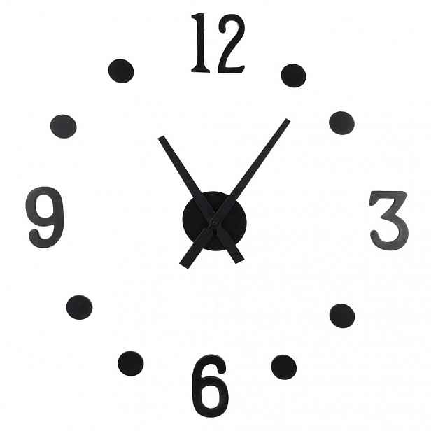 Nalepovací hodiny NUMBER, pr. 40 cm