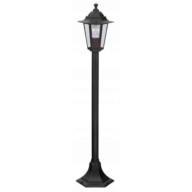 Stojací zahradní lampa 1xE27 Velence černá 8210 Rabalux