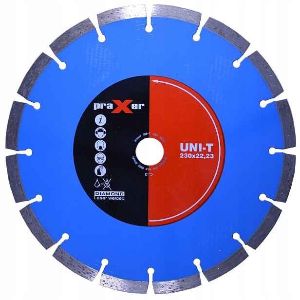 Diamantový kotouč Uni-t 230 mm Praxer