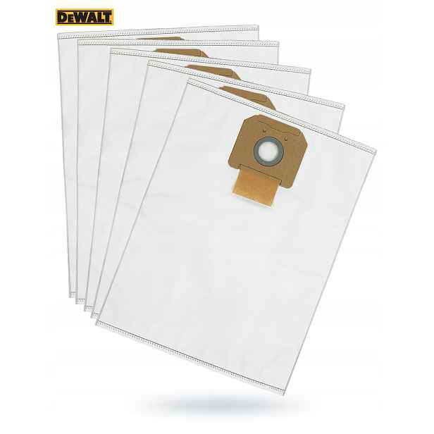 Vyměnitelné textilní filtrační sáčky do vysavače 5ks DeWalt DWV9402