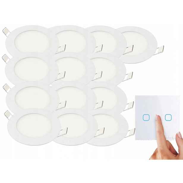 Sada Halogen Lampičky na strop 3W 13x Vypínač