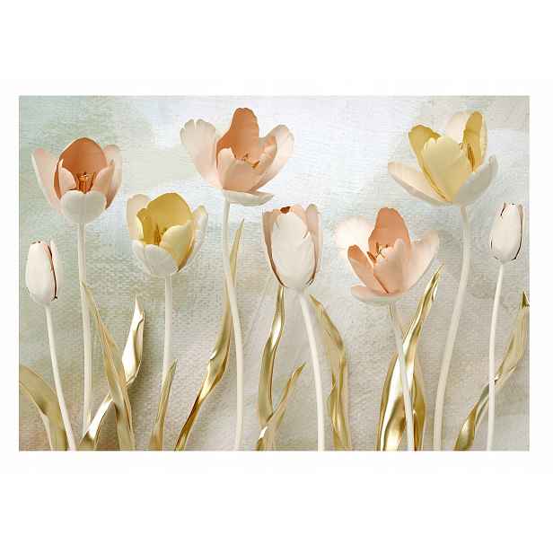 Fototapeta Tulipány 3D Květiny do ložnice 416x254