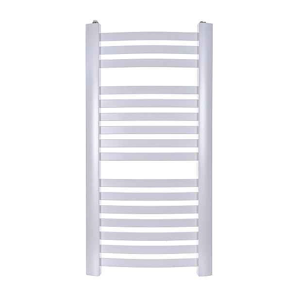 Koupelnový radiátor žebříkový Vinolli Caro vodní 424 W Bílý 95x48 cm