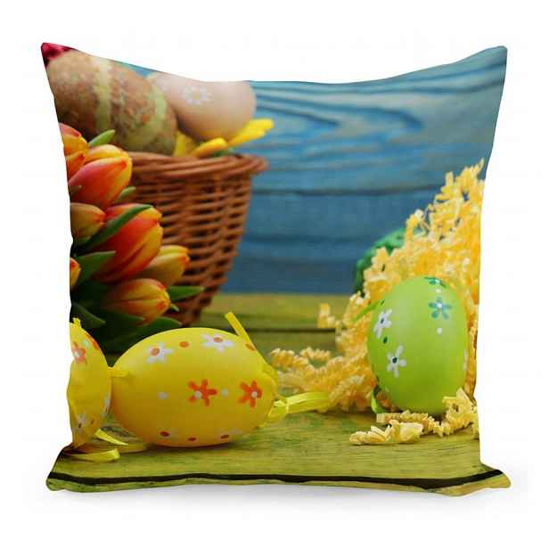Velikonoční povlak na polštář HELLO EASTER I. 40x40 cm  Mybesthome