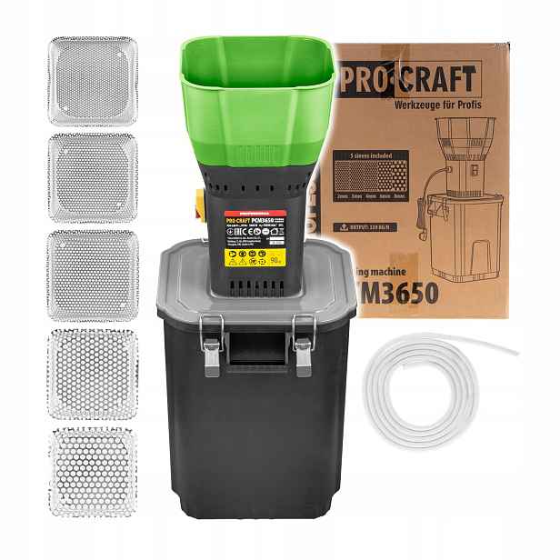 Elektrický šrotovník na obilí Procraft PCM3650