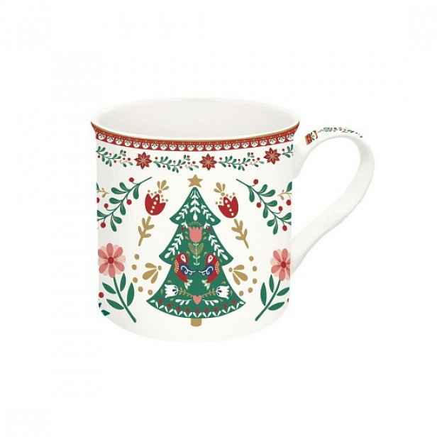 Hrnek, porcelán, 300 ml, "Christmas Folk" - Easy Life