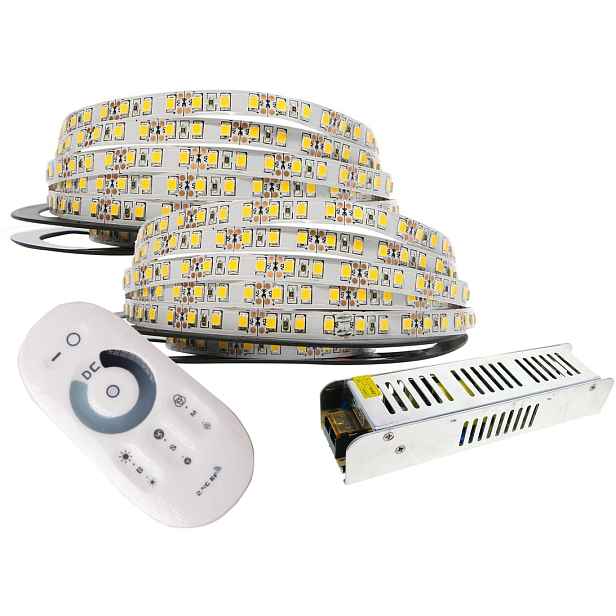 Set Led pásek 2835 IP20 10M Bílá Teplá Dotyková