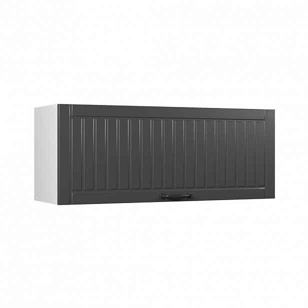 Vicco VĚŠÁK NA STĚNU Fame-Line, Tmavě šedá/Bílá, 100 cm